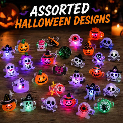 Zuzu™ Glow Pumpkin Rings