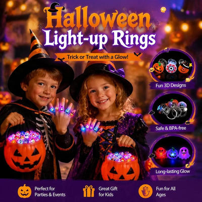 Zuzu™ Glow Pumpkin Rings