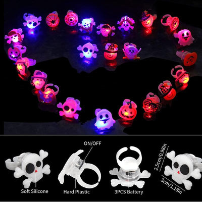 Zuzu™ Glow Pumpkin Rings